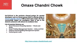 omaxe chandni chowk