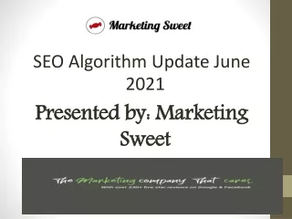 seo algorithm update june 2021 presented