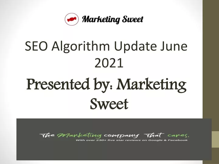 seo algorithm update june 2021 presented