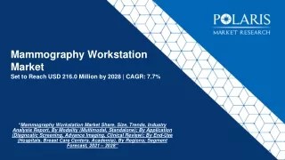 mammography workstation market set to reach usd 216 0 million by 2028 cagr 7 7