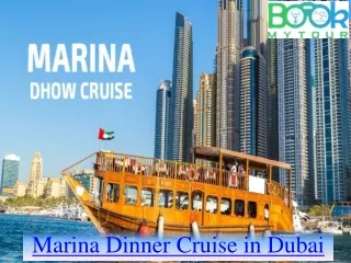 Marina dinner cruise creek