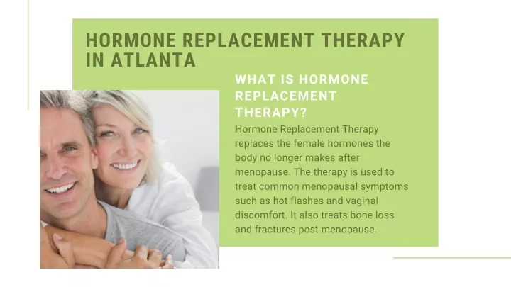 hormone replacement therapy in atlanta what