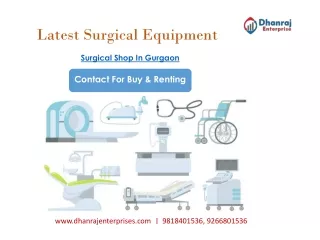 Looking For The Surgical Shop in Gurgaon
