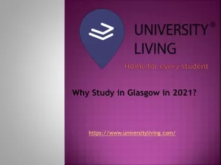 why study in glasgow in 2021