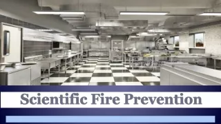 scientific fire prevention