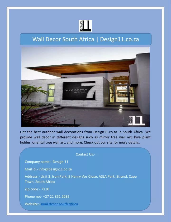 wall decor south africa design11 co za