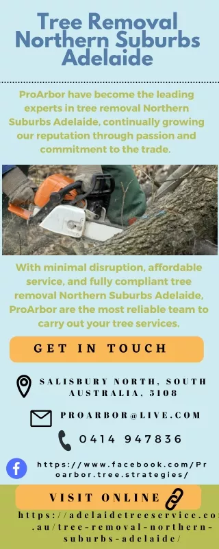 Tree Removal Northern Suburbs Adelaide