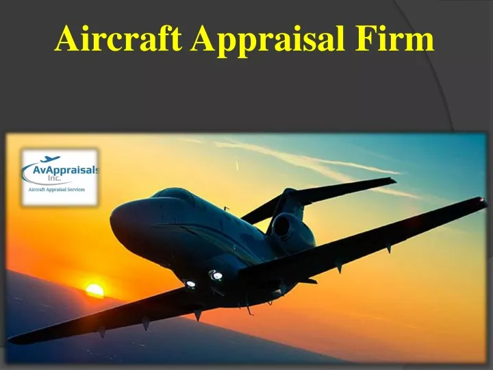 aircraft appraisal firm