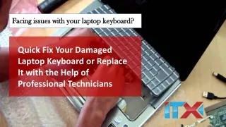 facing issues with your laptop keyboard