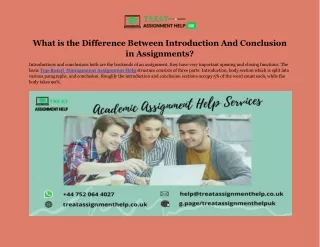 what is the difference between introduction