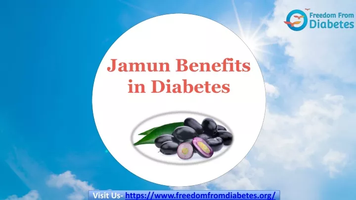 jamun benefits in diabetes
