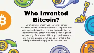 who invented bitcoin cryptocurrency bitcoin
