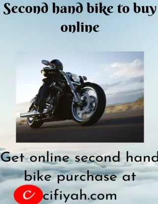 Second Hand Bikes buy online – Is It Genuine?