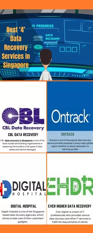 Best ‘4’ Data Recovery Services in Singapore