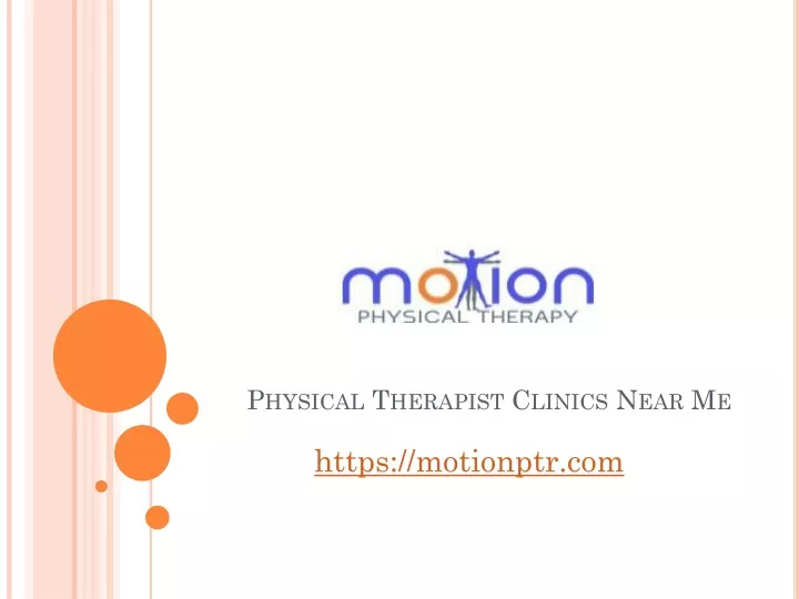 physical therapist clinics near me