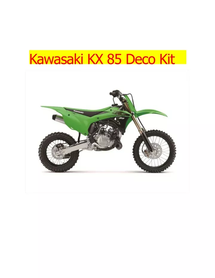 kawasaki kx 85 deco kit