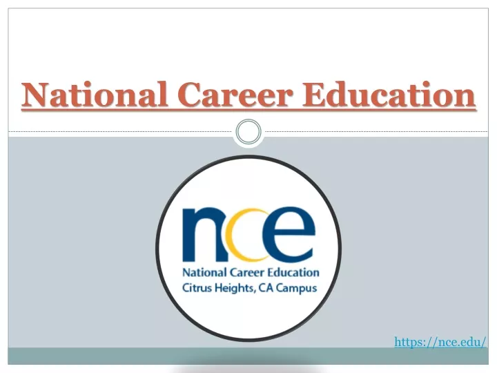 national career education