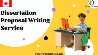Dissertation Proposal Writing Service - Words Doctorate
