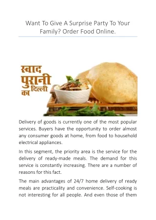 Want to give a surprise party to your family Order food online(sitaramdiwanchand)-converted