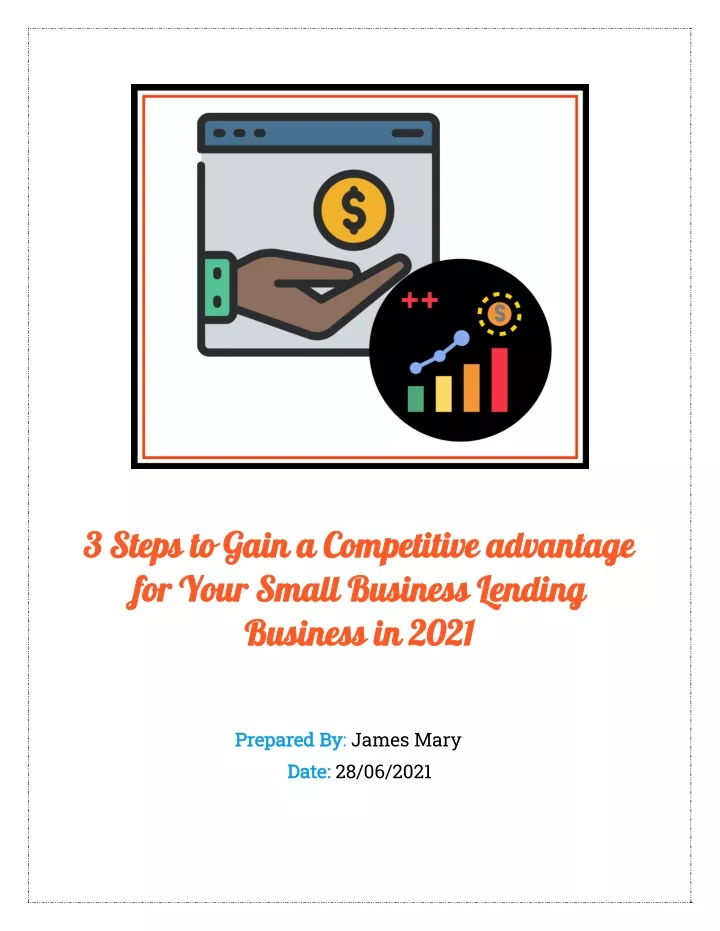 3 steps to gain a competitive advantage 3 steps