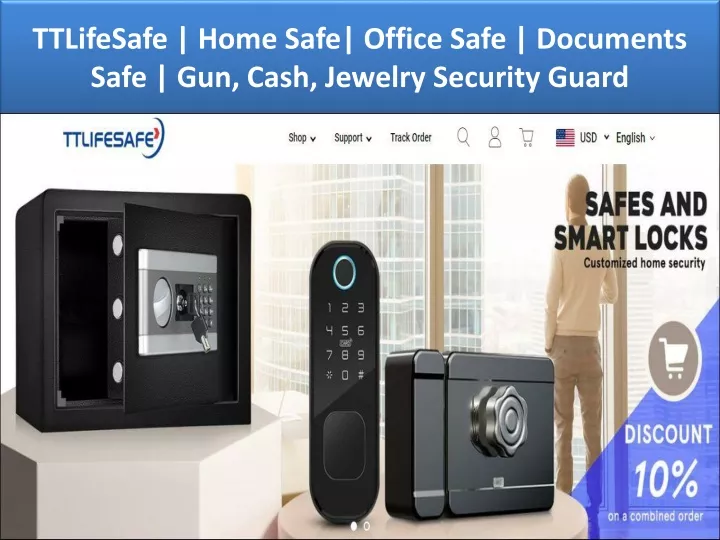 ttlifesafe home safe office safe documents safe gun cash jewelry security guard