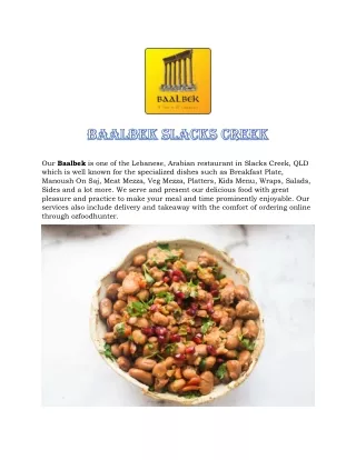 our baalbek is one of the lebanese arabian