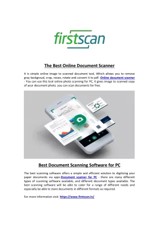 The Best Online Document Scanner