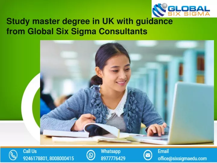 study master degree in uk with guidance from