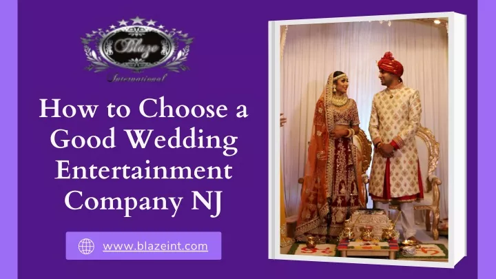 how to choose a good wedding entertainment