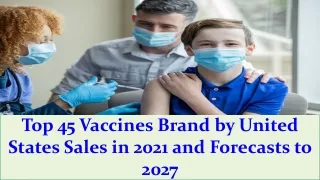 top 45 vaccines brand by united states sales