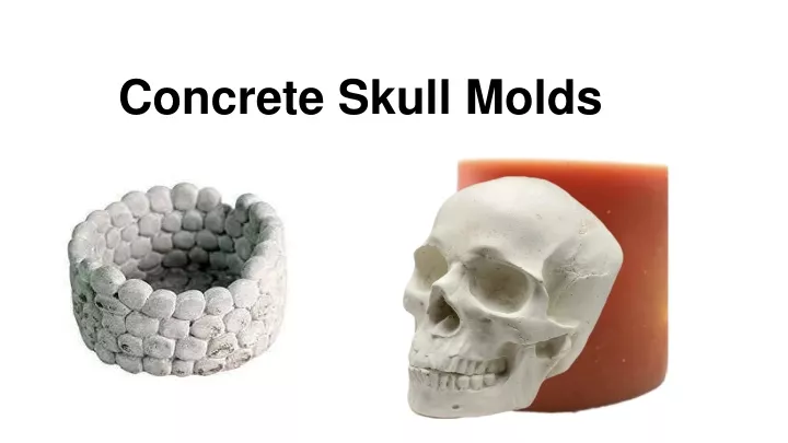 concrete skull molds