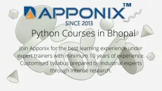 Python training in bhopal