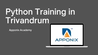 python training in trivandrum