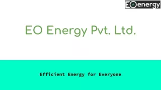 30 kVA generator canopy EO Energy pvt ltd