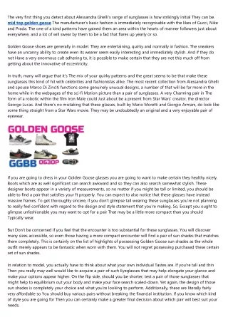 10 Things Most People Don't Know About sparkly golden goose