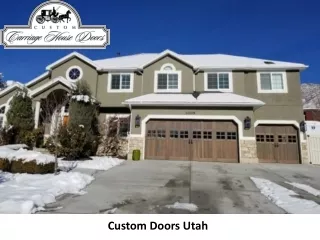 Custom Doors Utah