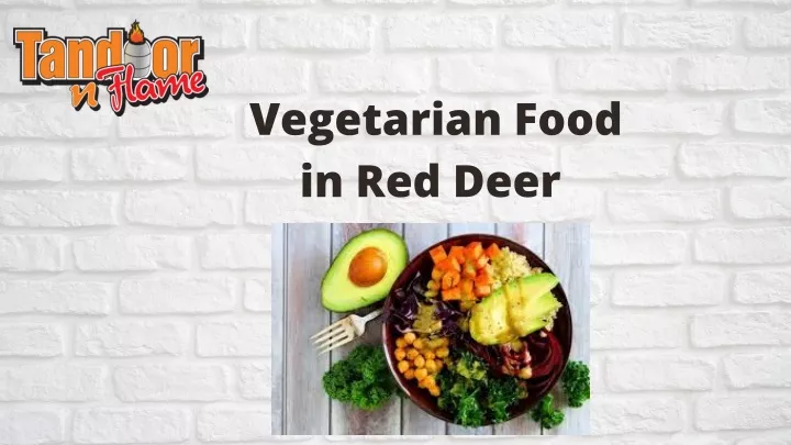 vegetarian food in red deer