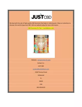 we deal with the sale of high quality cbd gummies