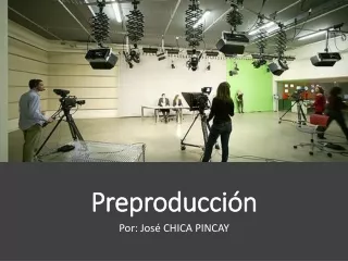 Preproducción