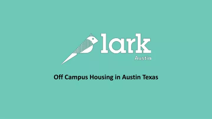 off campus housing in austin texas