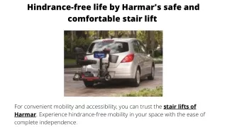 hindrance free life by harmar s safe
