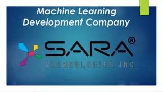 machine learning development c ompany