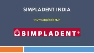 simpladent india