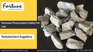 Nodularisers Suppliers in India