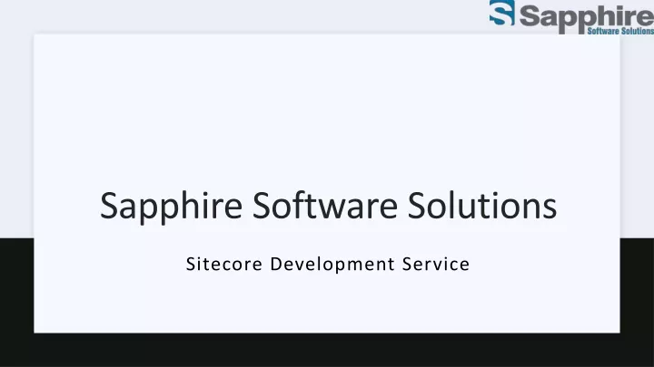 sapphire software solutions