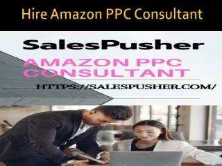 hire amazon ppc consultant