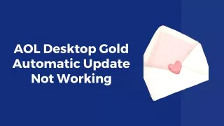 aol desktop gold automatic update not working