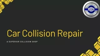 Car Collision Repair