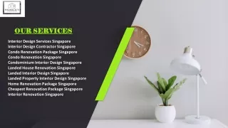 interior design services Singapore