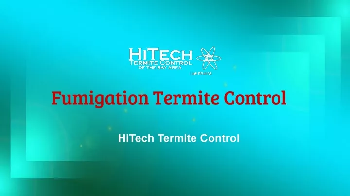 fumigation termite control